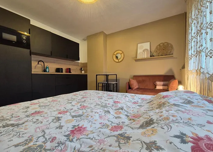 Apartment Camaieu Hypercentre Parking Prive Rouen