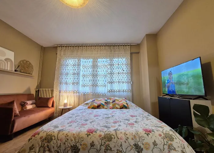 Apartment Camaieu Hypercentre Parking Prive Rouen